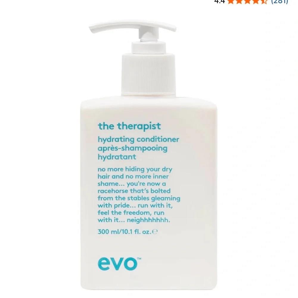 evo The Therapist Hydrating Conditioner - Hydrates, Strengthen and Softens